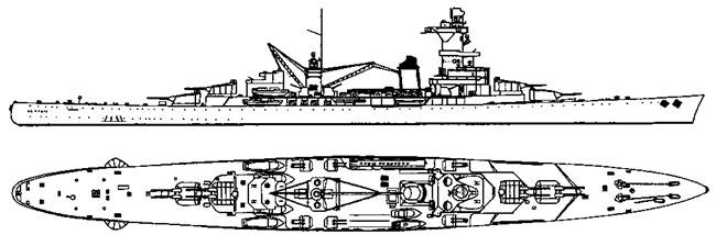 Тяжелый крейсер “Алжир&quot; (1930-1942)