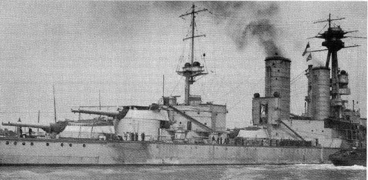 Линейные корабли “Эджинкорт”, “Канада” и “Эрин”. 1910-1922 гг.