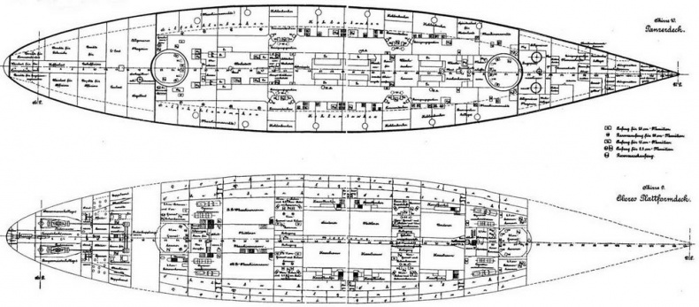 Линейные корабли Германии. Часть I. «Нассау» «Вестфален» «Рейнланд» «Позен»