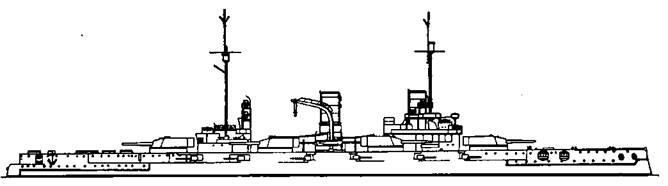 Линейные корабли Германии. Часть I. «Нассау» «Вестфален» «Рейнланд» «Позен»