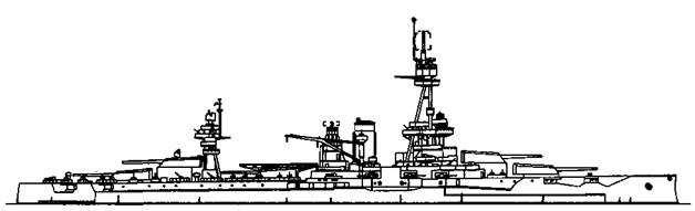 Линейные корабли Соединенных Штатов Америки. Часть II. Линкоры типов “New York”, “Oklahoma” и “Pennsylvania”
