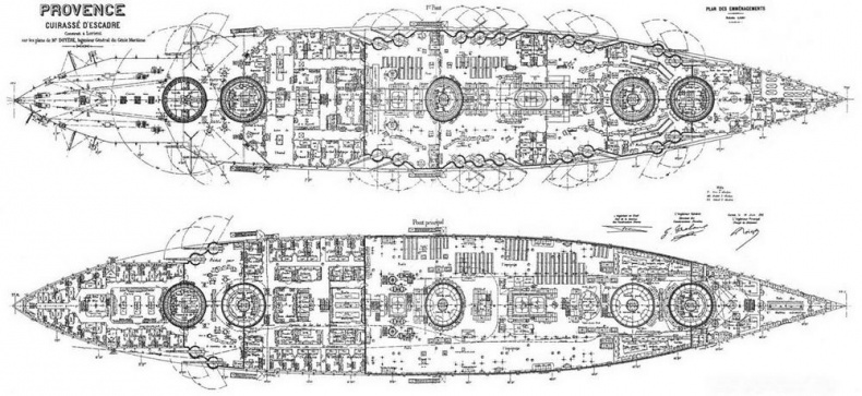 Линейные корабли типа “Бретань” (1912-1953)