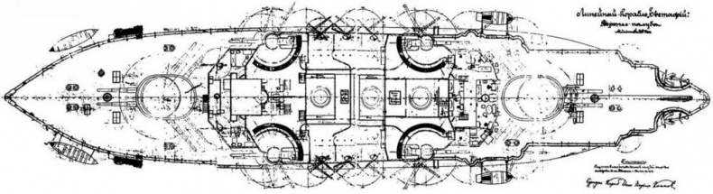 Линейные корабли типа “Иоанн Златоуст”. 1906-1919 гг.