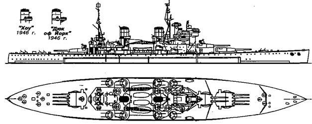 Линейные корабли типа “Кинг Джордж V”. 1937-1958 гг.