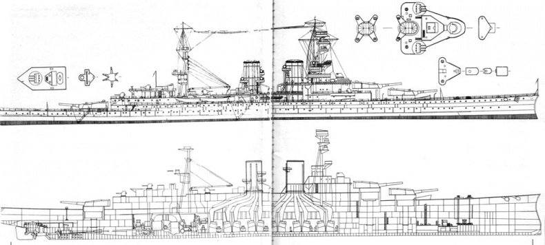 Линейные крейсера Англии. Часть III