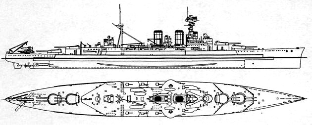 Линейные крейсера Англии. Часть IV. 1915-1945 гг.