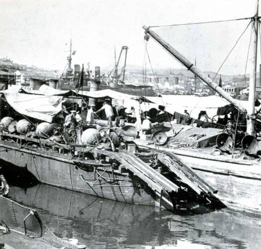 Морская минная война у Порт-Артура