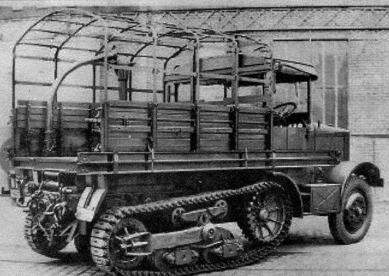 Транспортёры танков 1930 -1940 гг.