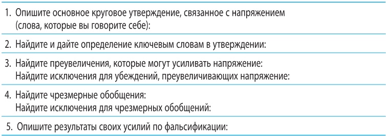 Когнитивно-поведенческая терапия тревоги