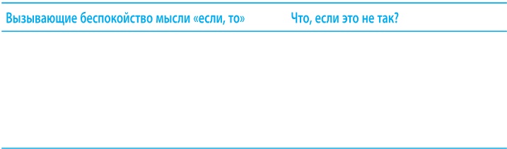 Когнитивно-поведенческая терапия тревоги