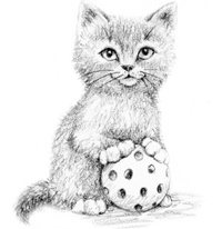 Котенок Одуванчик, или Игра в прятки