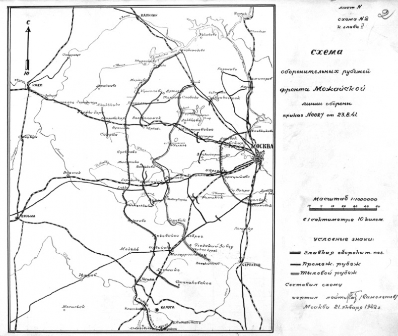 Октябрь 1941. Варшавское шоссе