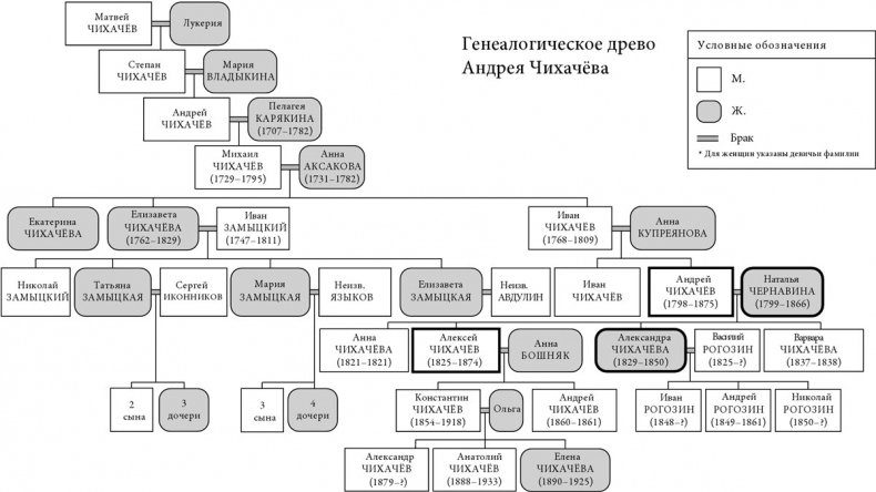 Господа Чихачёвы