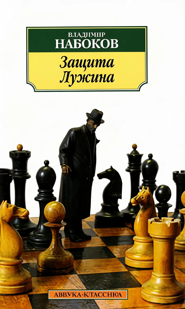 Книга Защита Лужина