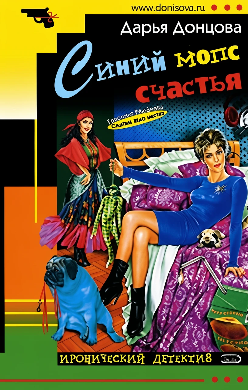 Книга Синий мопс счастья