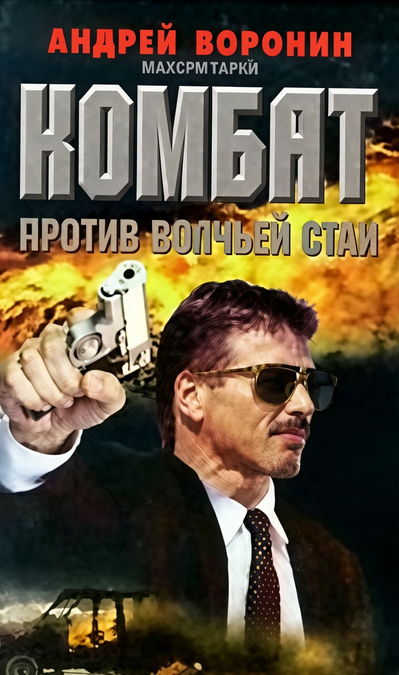 Книга Комбат против волчьей стаи