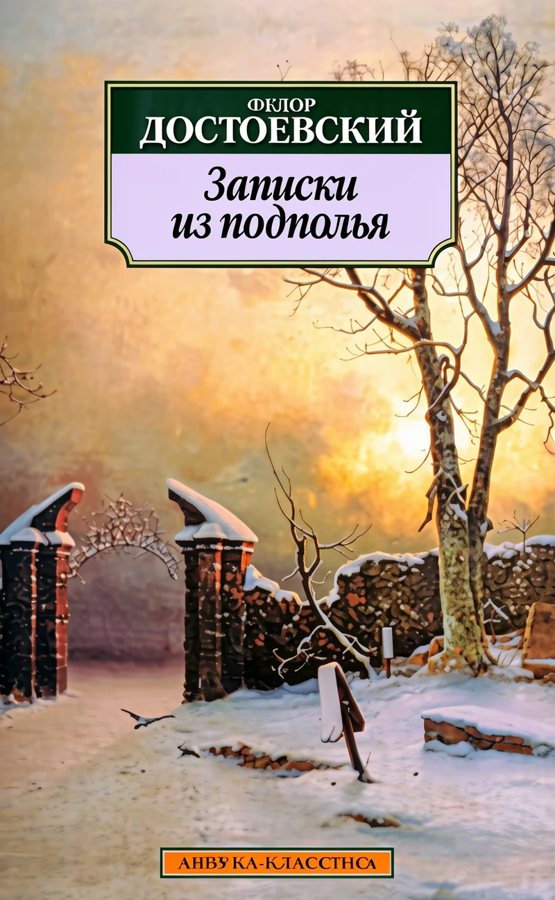 Книга Записки из подполья