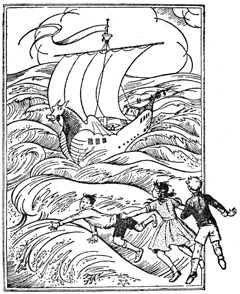 Иллюстрация к книге — Покоритель зари, или плавание на край света [Conqueror-of-the-dawn-02.jpg]