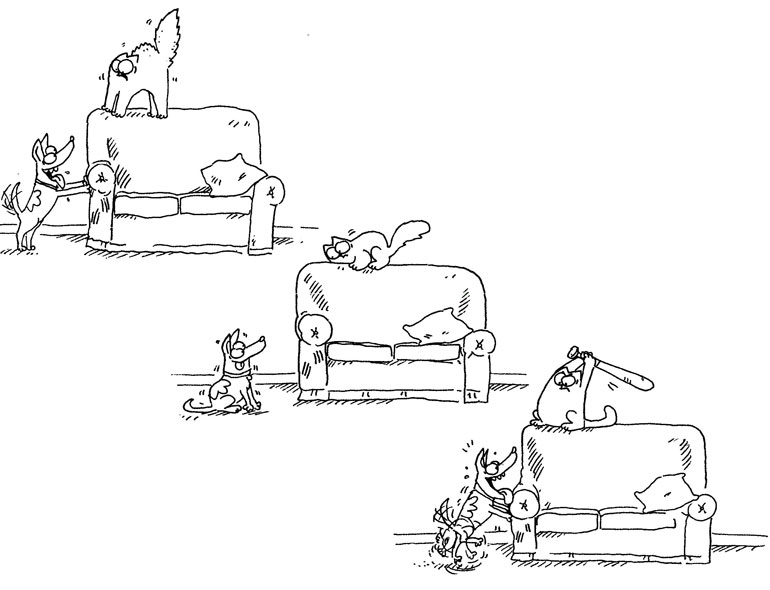 Иллюстрация к книге — Кот Саймона [Simons-Cat-45.jpg]