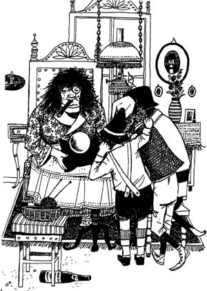 Иллюстрация к книге — Разбойник Хотценплотц и муравейник с начинкой [i_016.jpg]