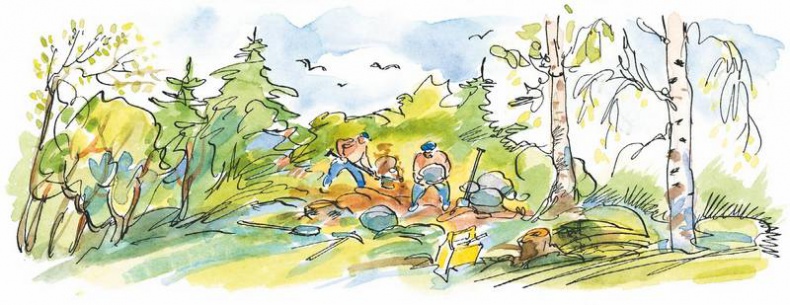 Иллюстрация к книге — Маленький подарок Антона [i_122.jpg]