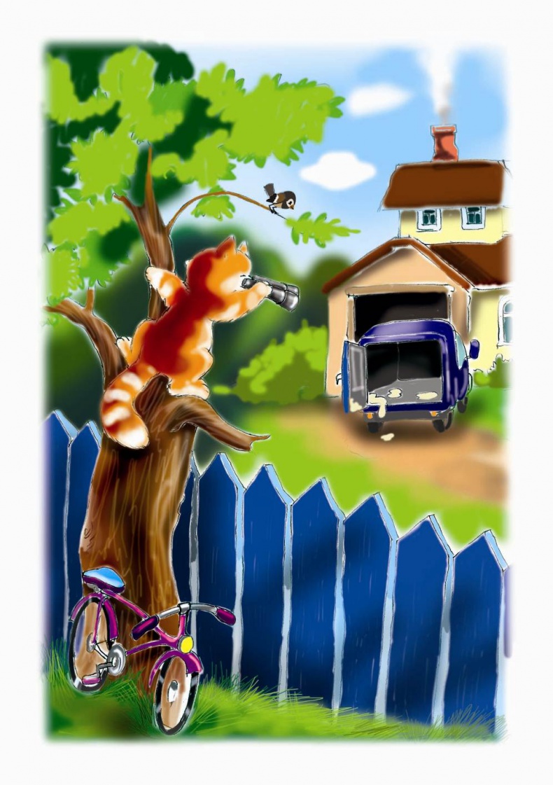 Иллюстрация к книге — Путешествия и приключения Нехуденького Киска [i_005.jpg]