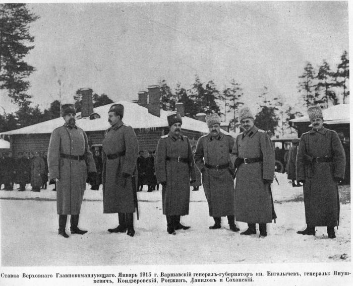 Полководцы Первой Мировой. Русская армия в лицах