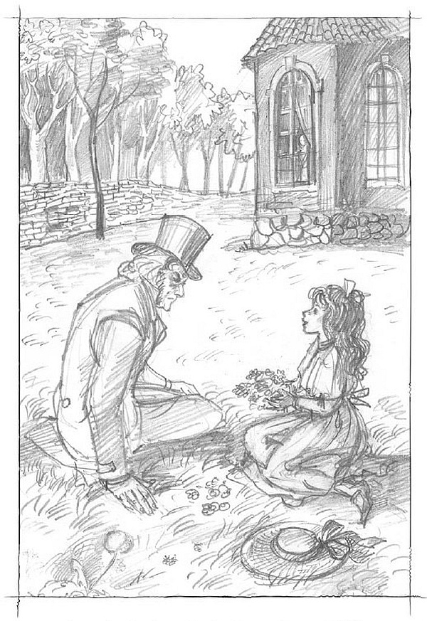 Иллюстрация к книге — Дедушка и внучка [i_002.jpg]