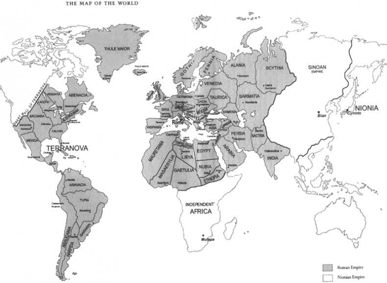 Иллюстрация к книге — Граждане Рима [map.jpg]