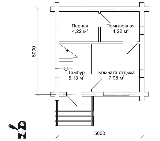 Иллюстрация к книге — Баня, сауна. Строим своими руками [i_005.jpg]