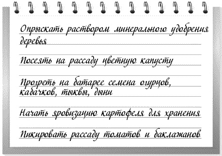 Иллюстрация к книге — Сад и огород: все делаем вовремя. Сеем, удобряем, собираем [i_004.jpg]