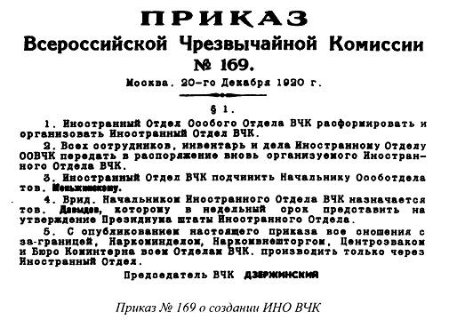 Начальники советской внешней разведки