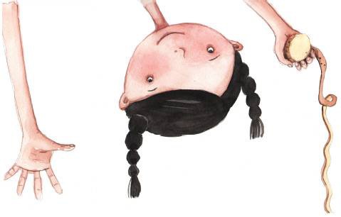 Иллюстрация к книге — Большая маленькая девочка. История десятая. Пушкин и компания [i_002.jpg]