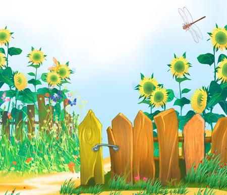 Иллюстрация к книге — Тайна летающей тарелки и другие весёлые дачные истории [i_002.jpg]