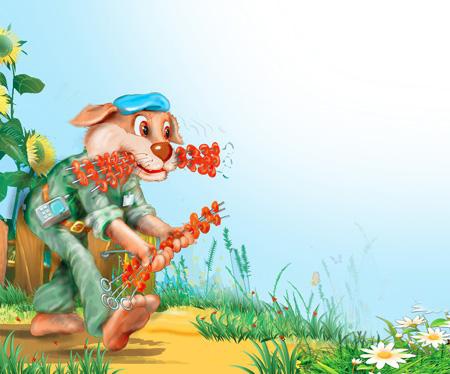 Иллюстрация к книге — Тайна летающей тарелки и другие весёлые дачные истории [i_048.jpg]