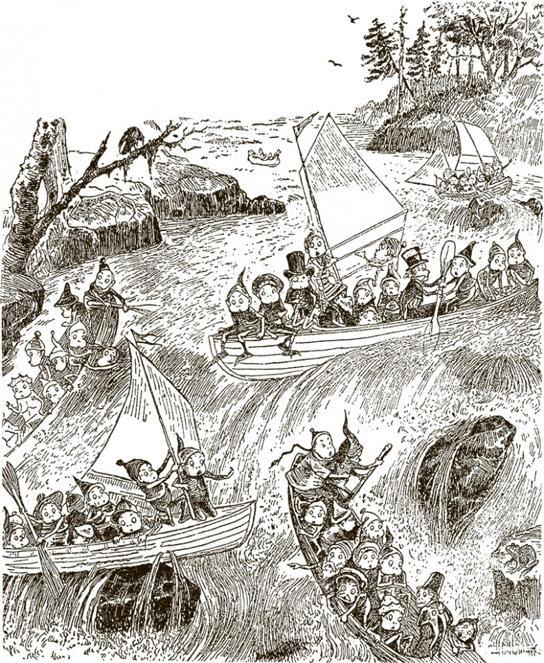 Иллюстрация к книге — Приключения Мурзилки и маленьких человечков [i_059.jpg]