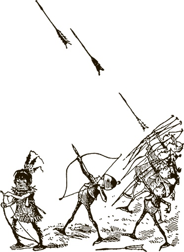 Иллюстрация к книге — Приключения Мурзилки и маленьких человечков [i_109.jpg]