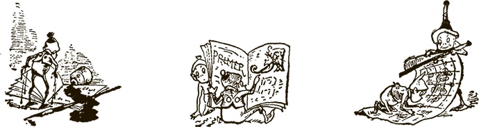 Иллюстрация к книге — Приключения Мурзилки и маленьких человечков [i_114.jpg]