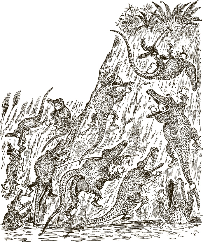 Иллюстрация к книге — Приключения Мурзилки и маленьких человечков [i_381.jpg]