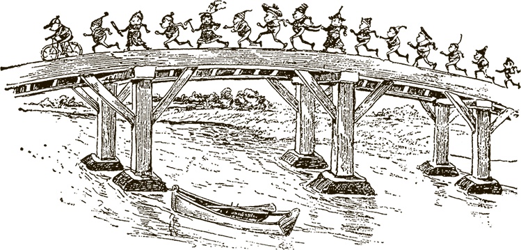 Иллюстрация к книге — Приключения Мурзилки и маленьких человечков [i_397.jpg]