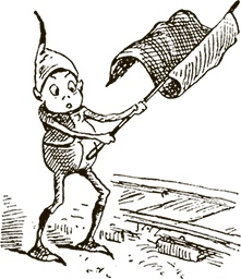 Иллюстрация к книге — Приключения Мурзилки и маленьких человечков [i_401.jpg]