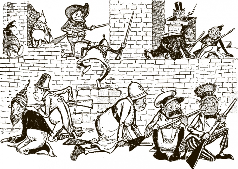 Иллюстрация к книге — Приключения Мурзилки и маленьких человечков [i_405.jpg]