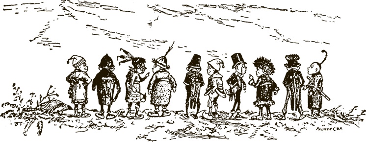 Иллюстрация к книге — Приключения Мурзилки и маленьких человечков [i_407.jpg]