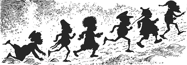 Иллюстрация к книге — Приключения Мурзилки и маленьких человечков [i_425.jpg]