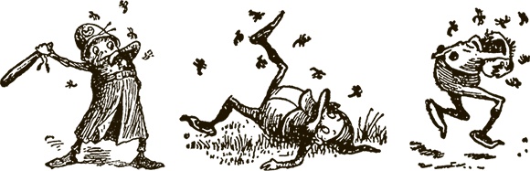 Иллюстрация к книге — Приключения Мурзилки и маленьких человечков [i_427.jpg]