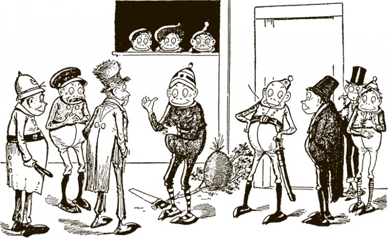 Иллюстрация к книге — Приключения Мурзилки и маленьких человечков [i_431.jpg]