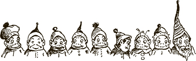 Иллюстрация к книге — Приключения Мурзилки и маленьких человечков [i_470.jpg]