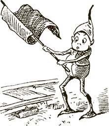 Иллюстрация к книге — Приключения Мурзилки и маленьких человечков [i_537.jpg]