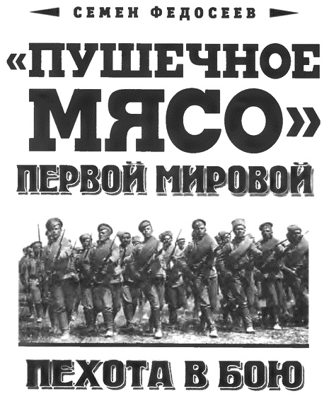 Иллюстрация к книге — &quot;Пушечное мясо&quot; Первой мировой. Пехота в бою [i_001.jpg]