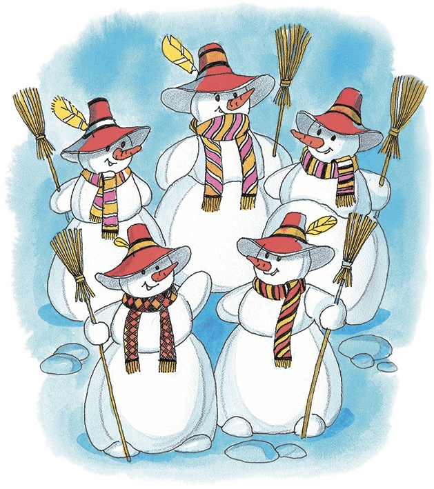 Иллюстрация к книге — Где спят снеговики? [i_001.jpg]